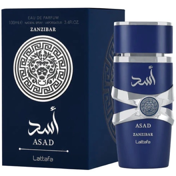 Lattafa Other - Lattafa Asad Zanzibar Eau de Parfum spray for men. 3.4fl.oz